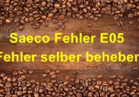 Saeco Fehler E05